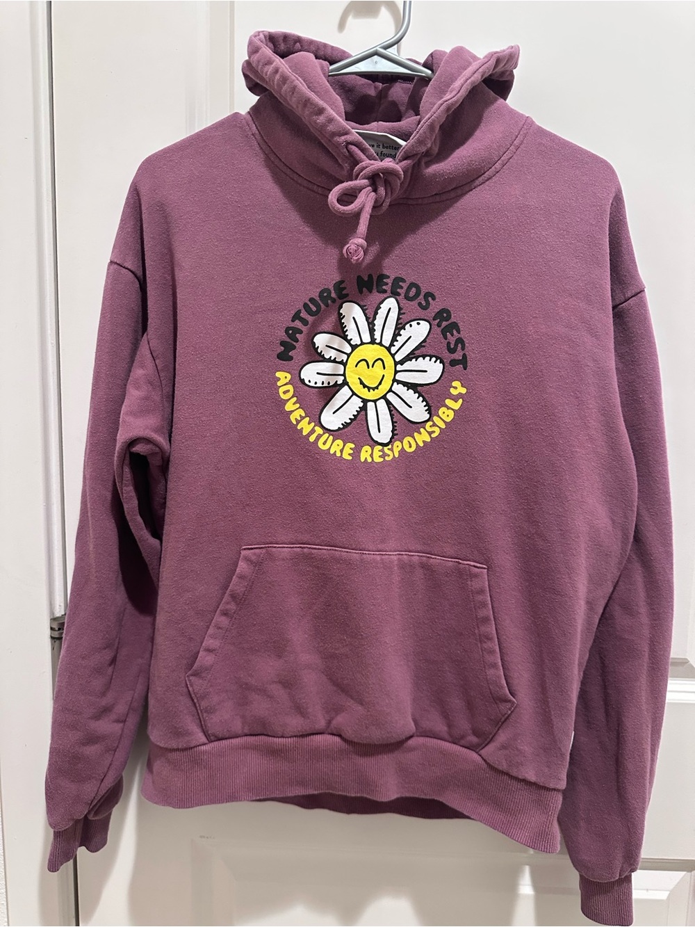 Parks Project Mauve Daisy Graphic Pullover Hoodie